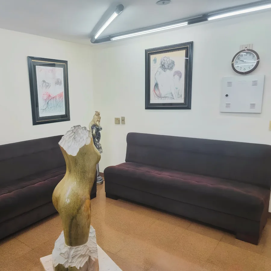 Sala de espera do andar