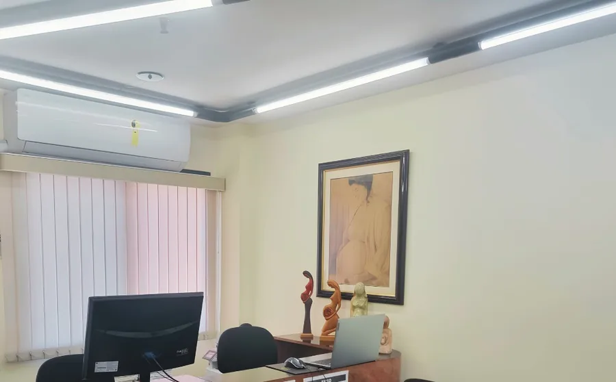 Recepção do consultório